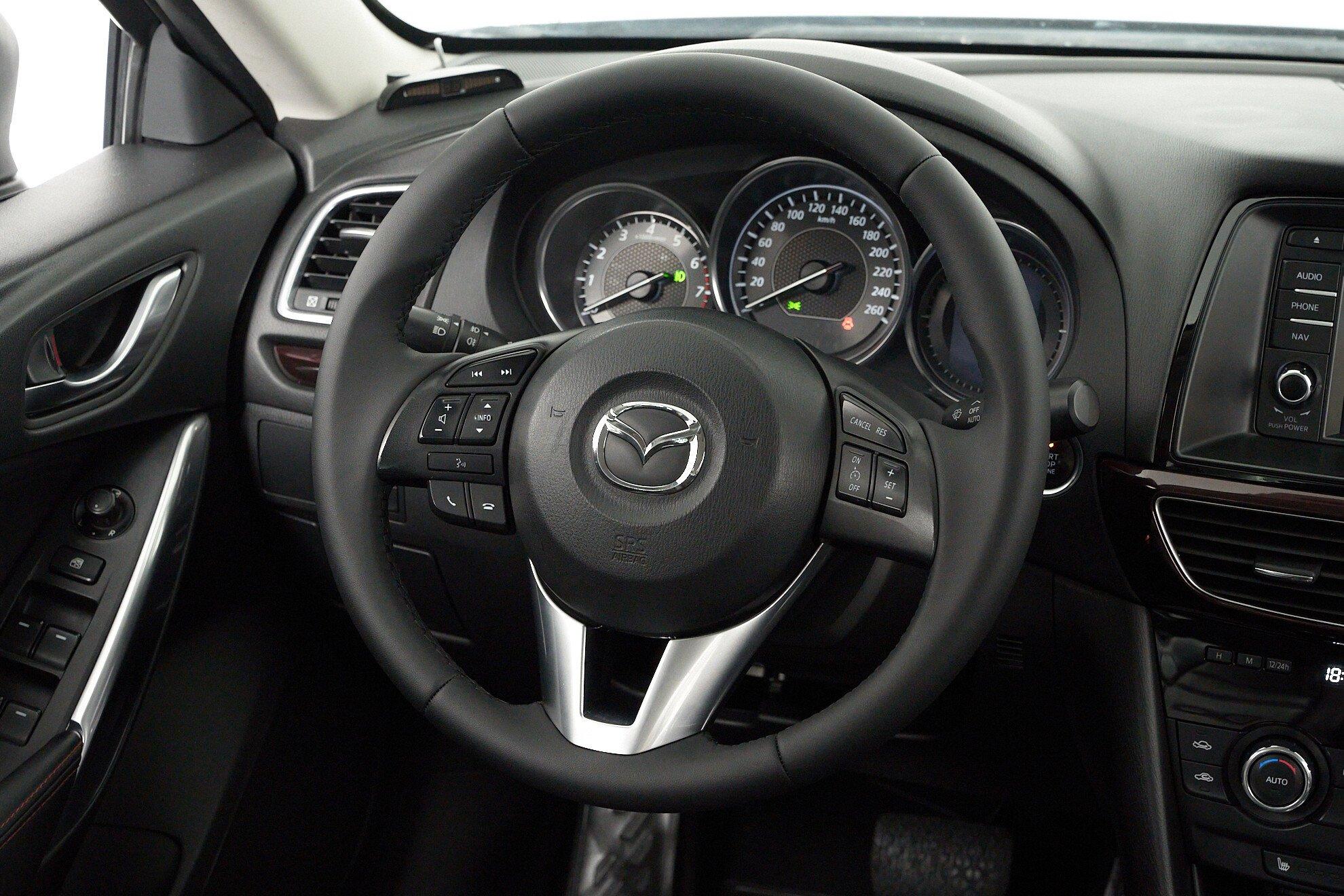 Mazda 6 2014, черный
