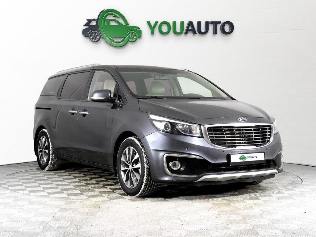Kia Carnival 2017, серый
