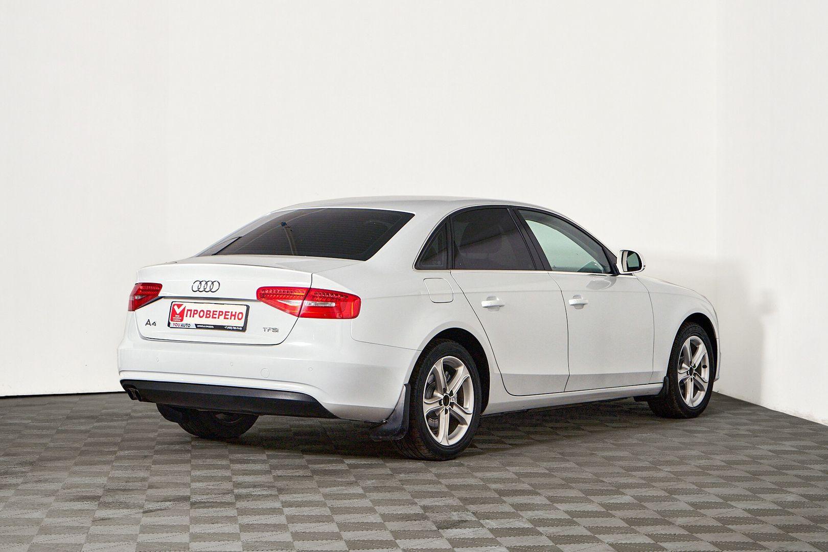 Audi A4 2013, белый