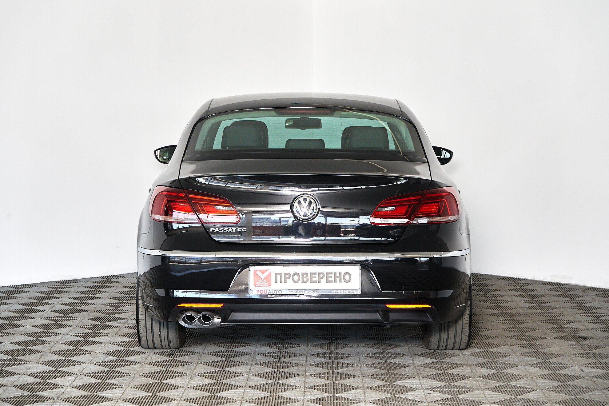 Volkswagen Passat CC 2012, черный