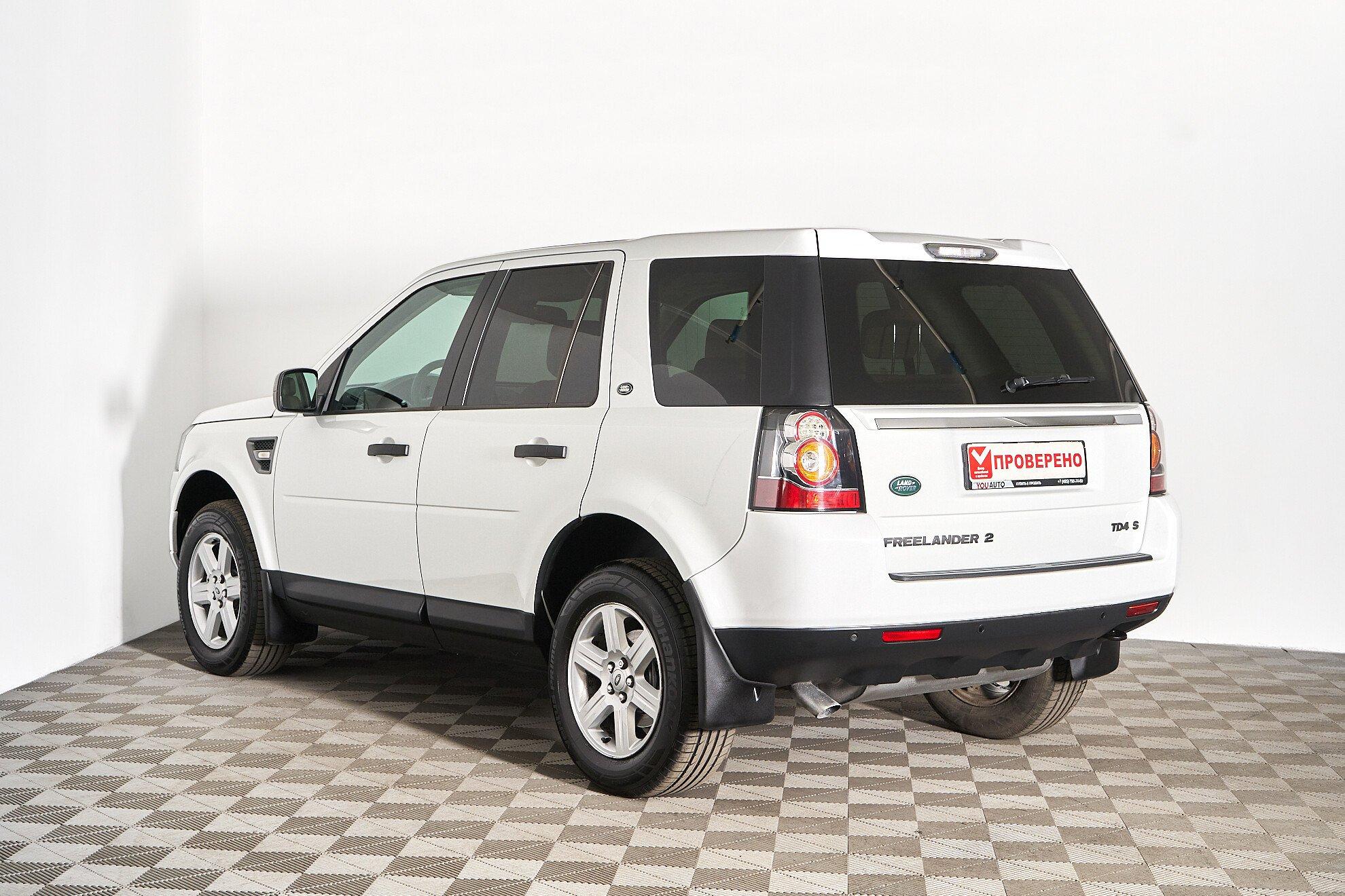 Land Rover Freelander 2013, белый