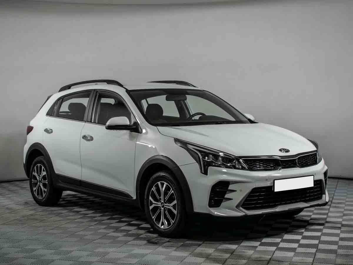 Kia Rio 2022, белый