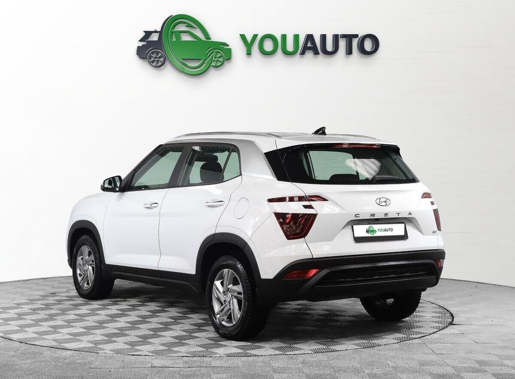 Hyundai Creta 2022, белый