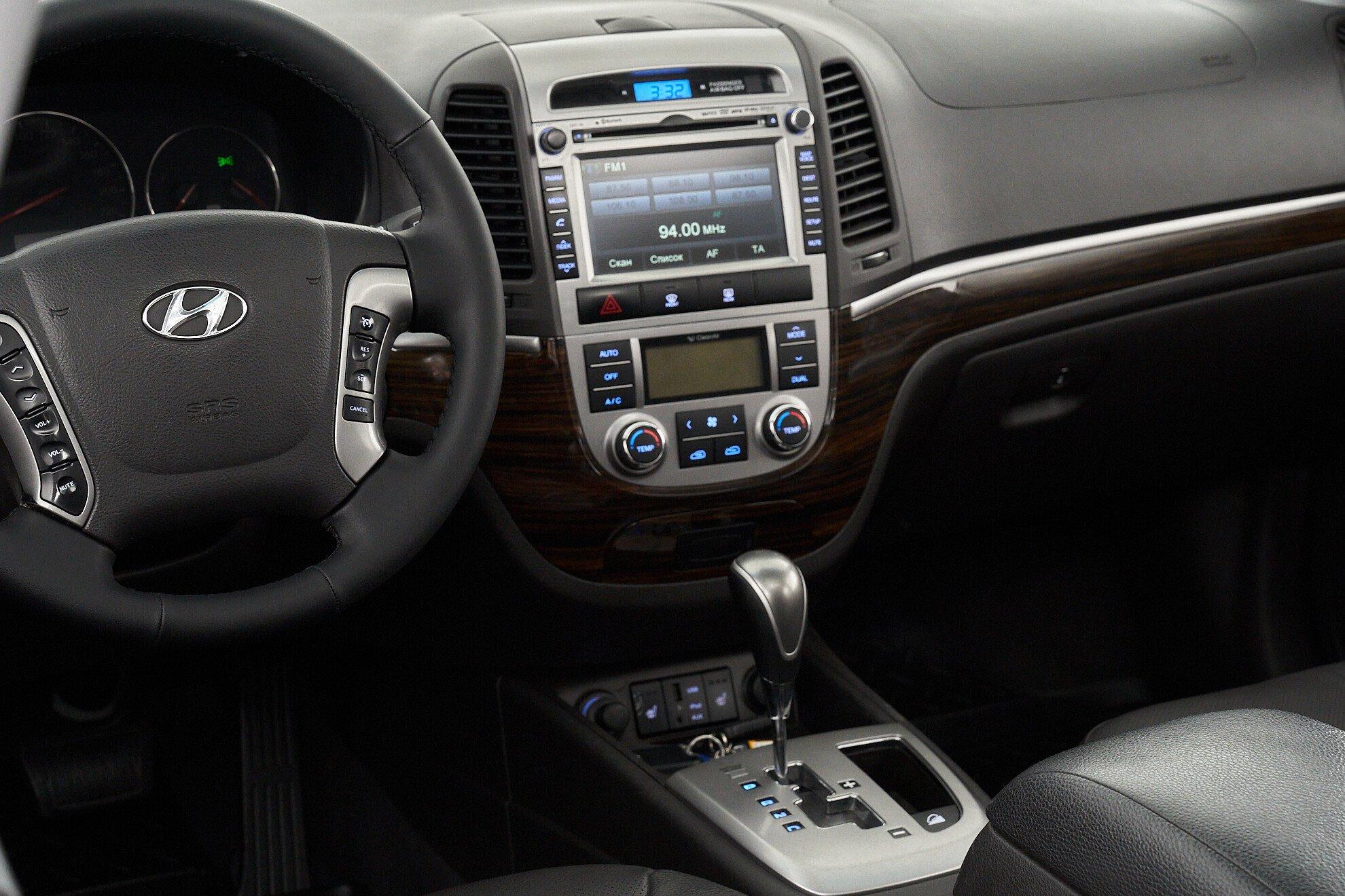 Hyundai Santa Fe 2012, фиолетовый