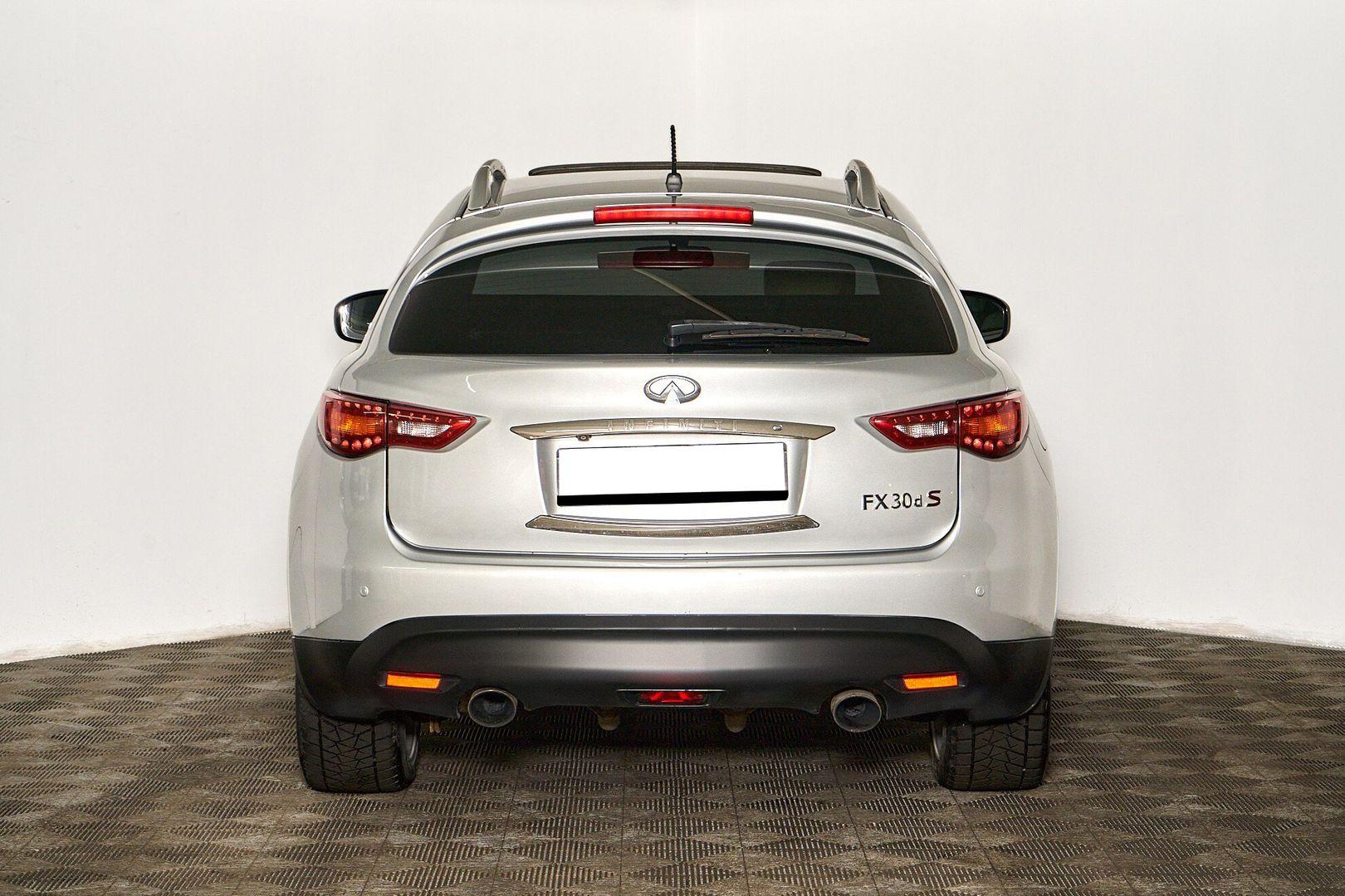 Infiniti FX 2012, серебряный