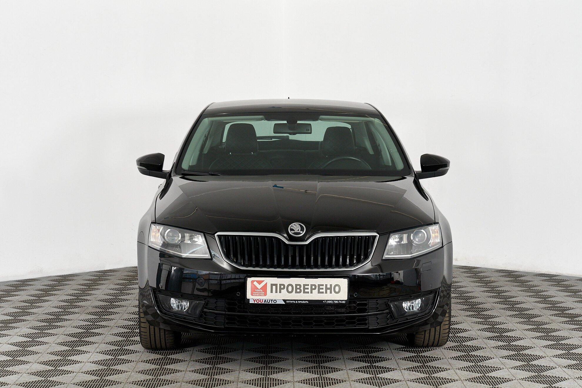 Skoda Octavia 2015, черный