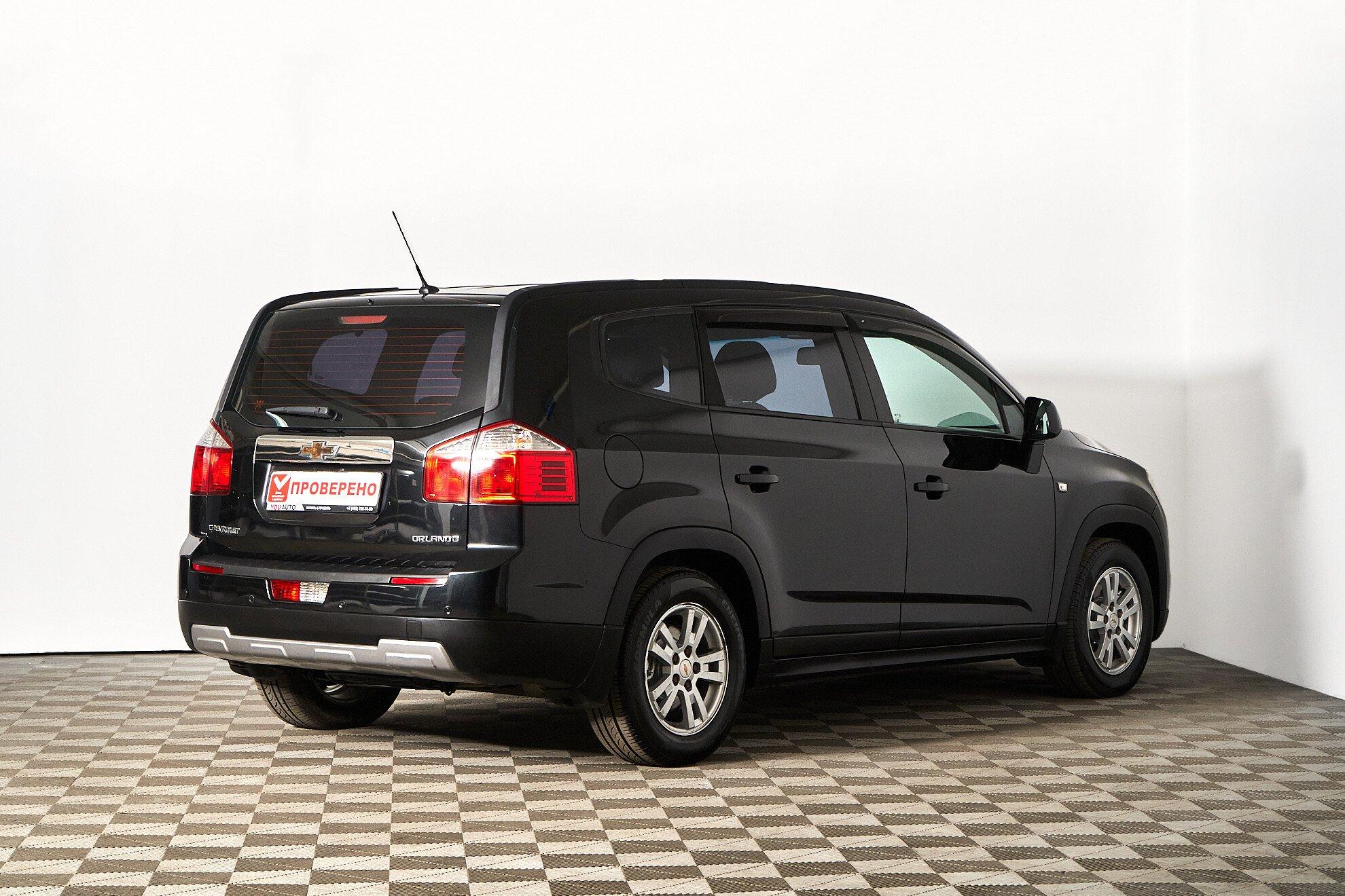 Chevrolet Orlando 2014, черный