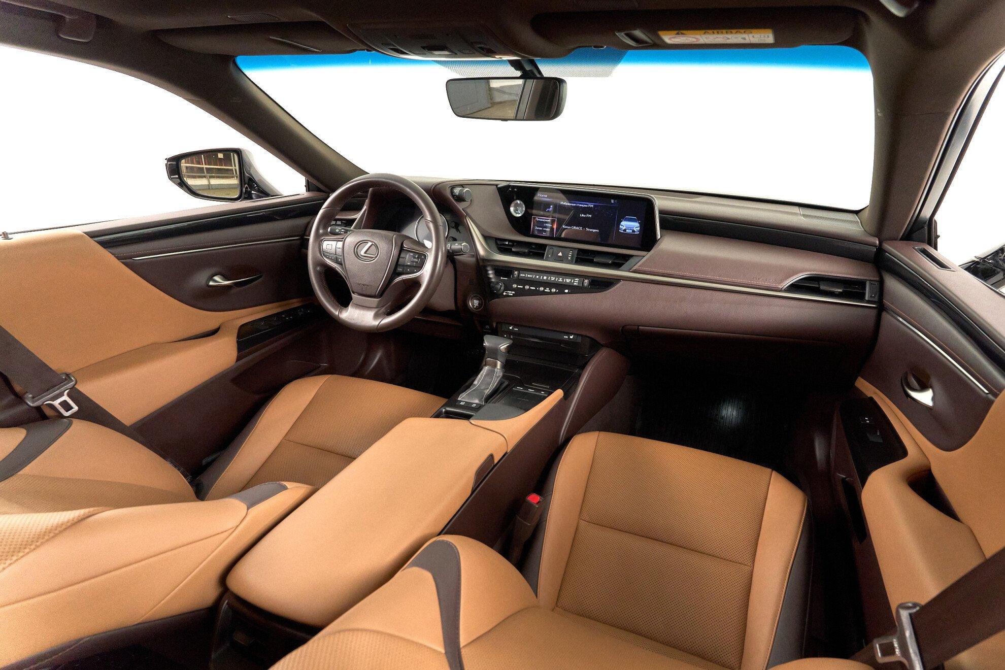 Lexus ES 2018, синий