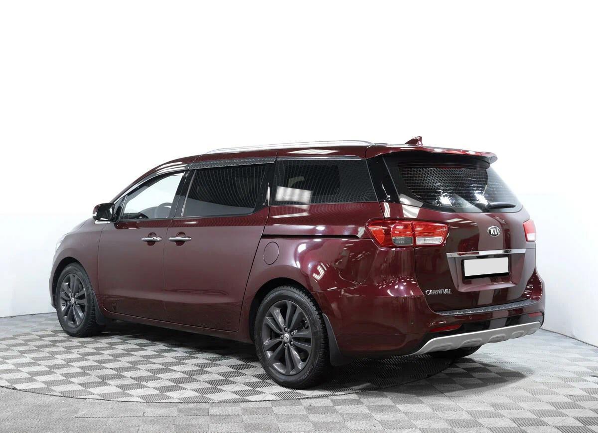 Kia Carnival 2020, пурпурный