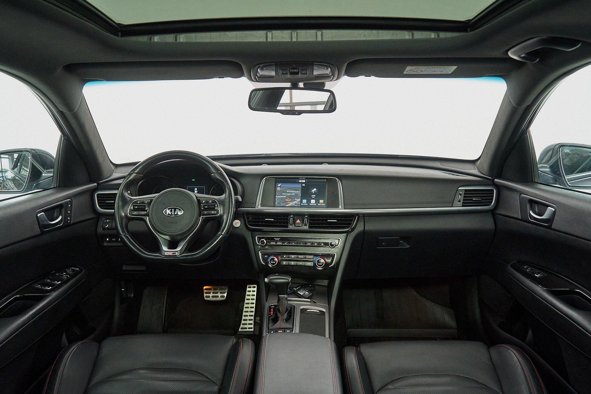 Kia Optima 2018, синий