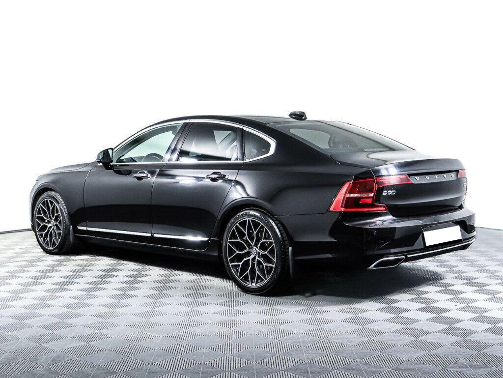 Volvo S90 2018, черный