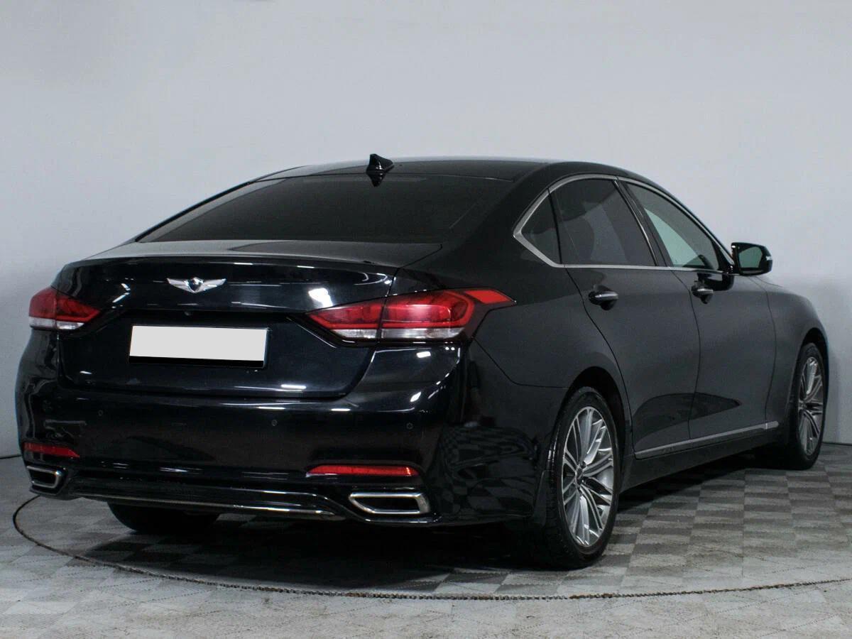 Genesis G80 2019, черный