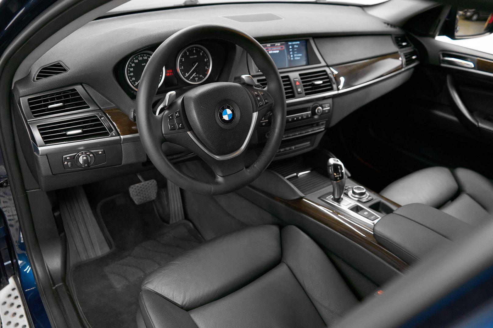 BMW X6 2010, синий