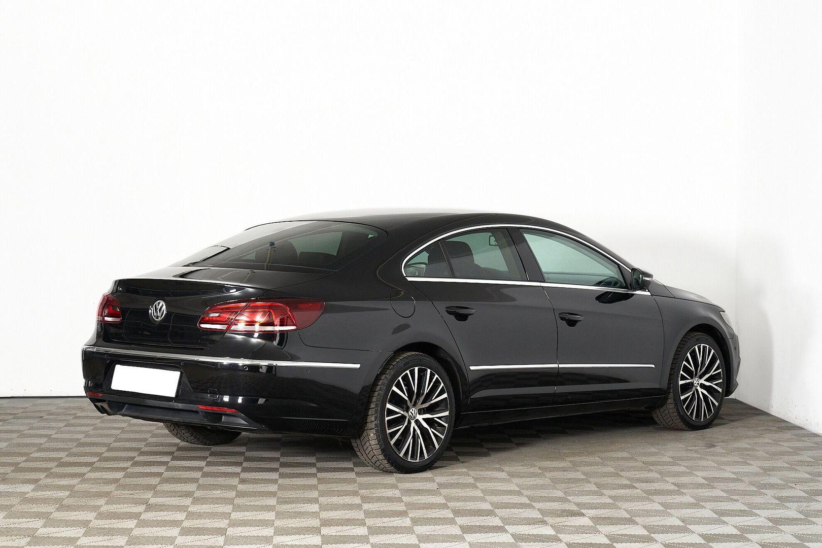 Volkswagen Passat CC 2013, черный