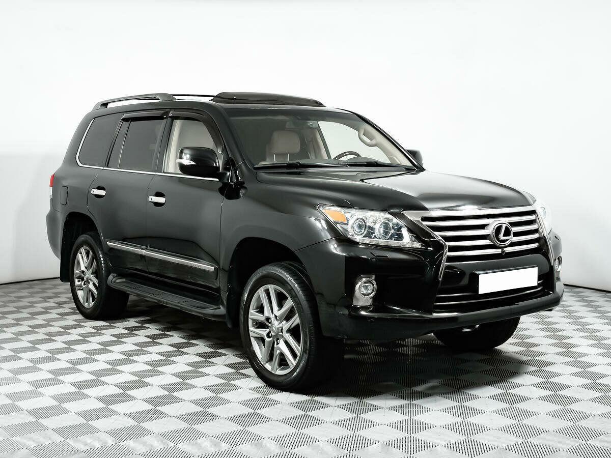 Lexus LX 2013, черный