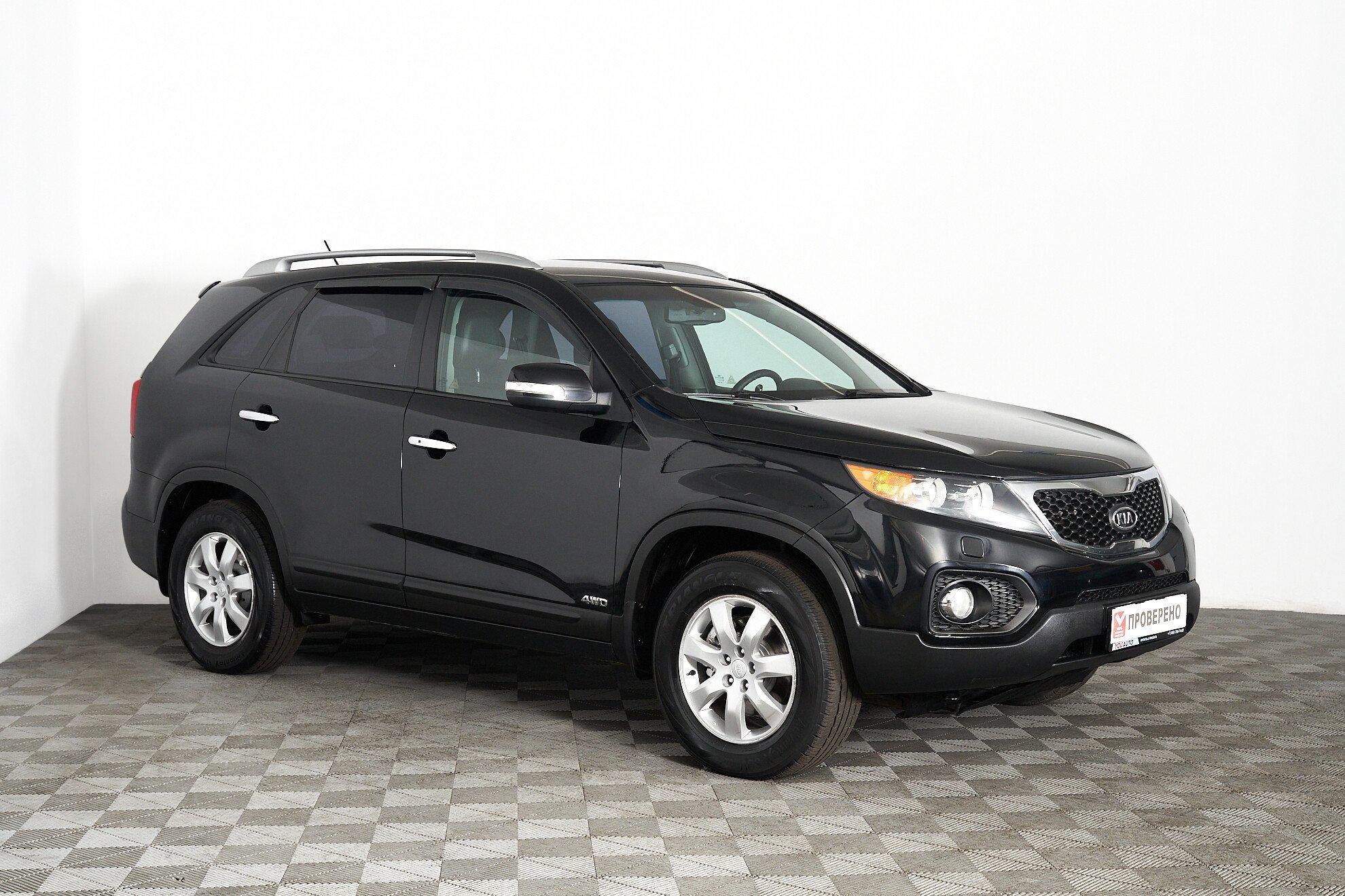 Kia Sorento 2010, черный