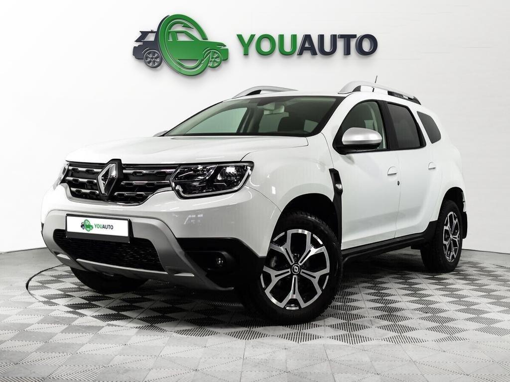 Renault Duster 2022, белый