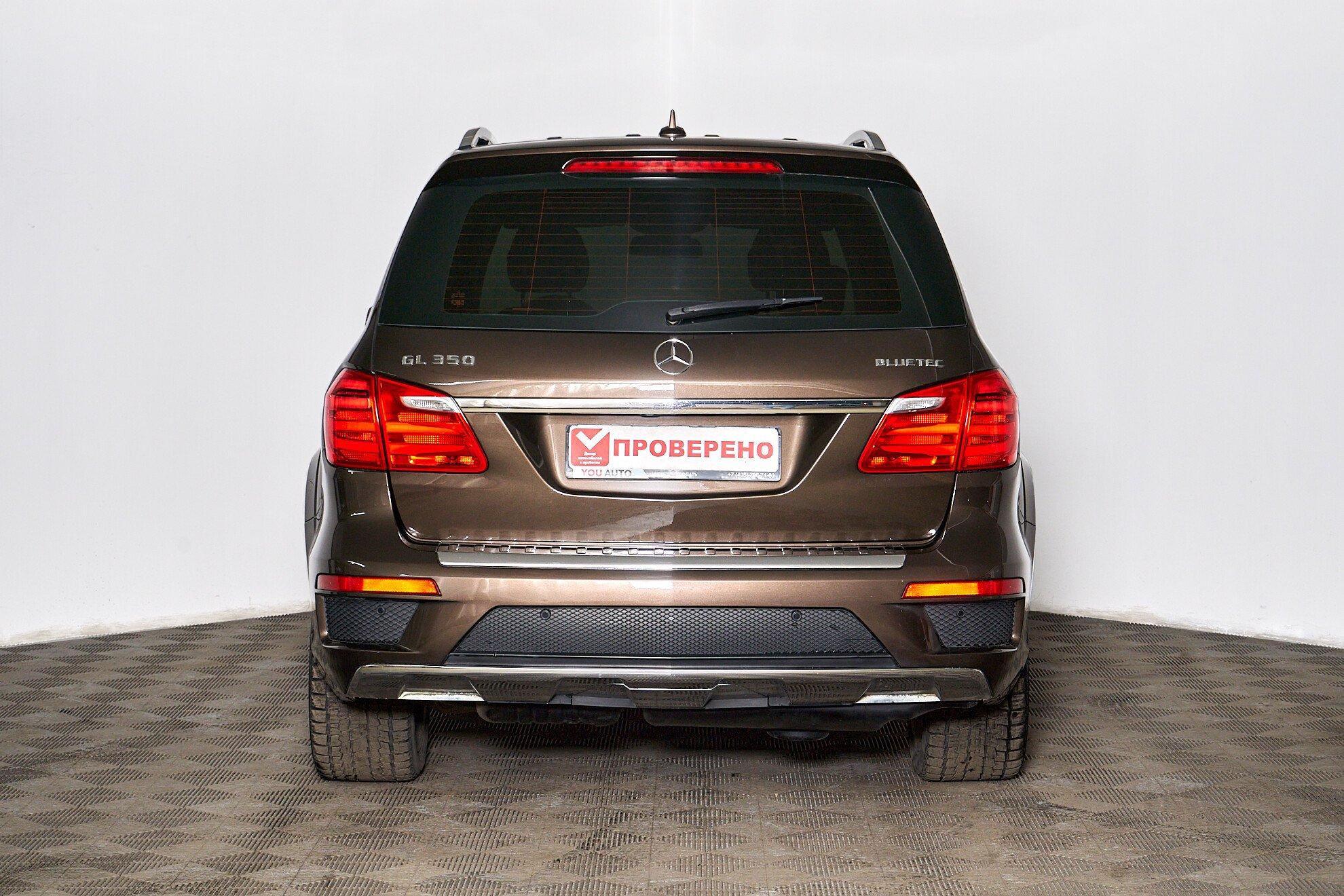 Mercedes-Benz GL-Класс 2015, коричневый