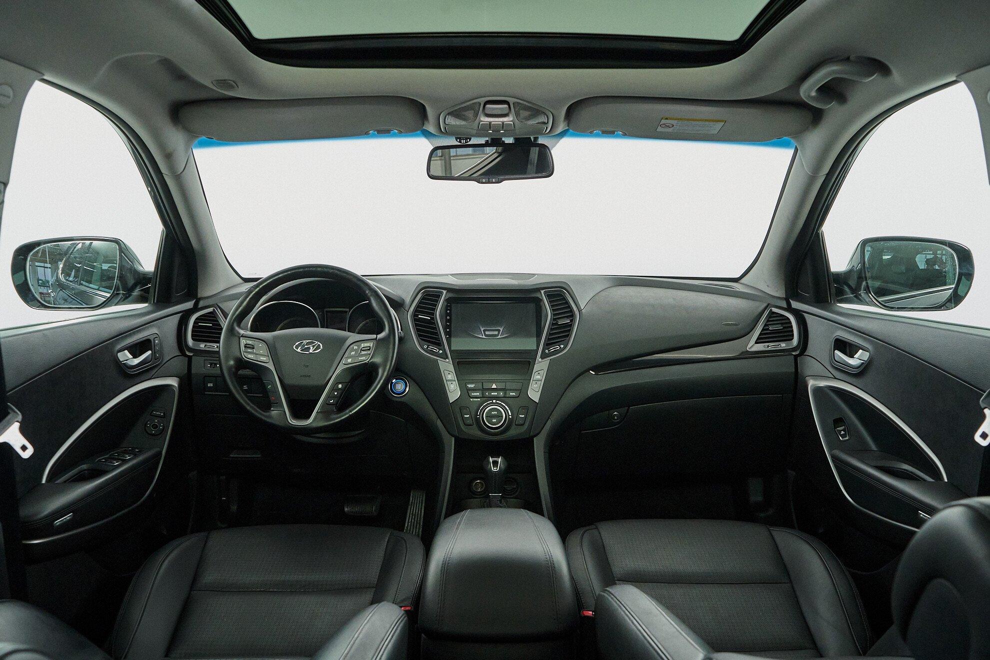 Hyundai Santa Fe 2014, синий