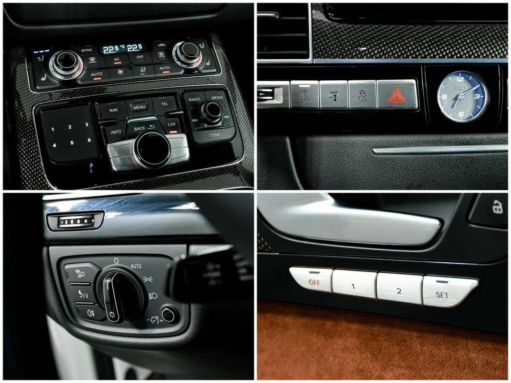Audi A8 2014, белый