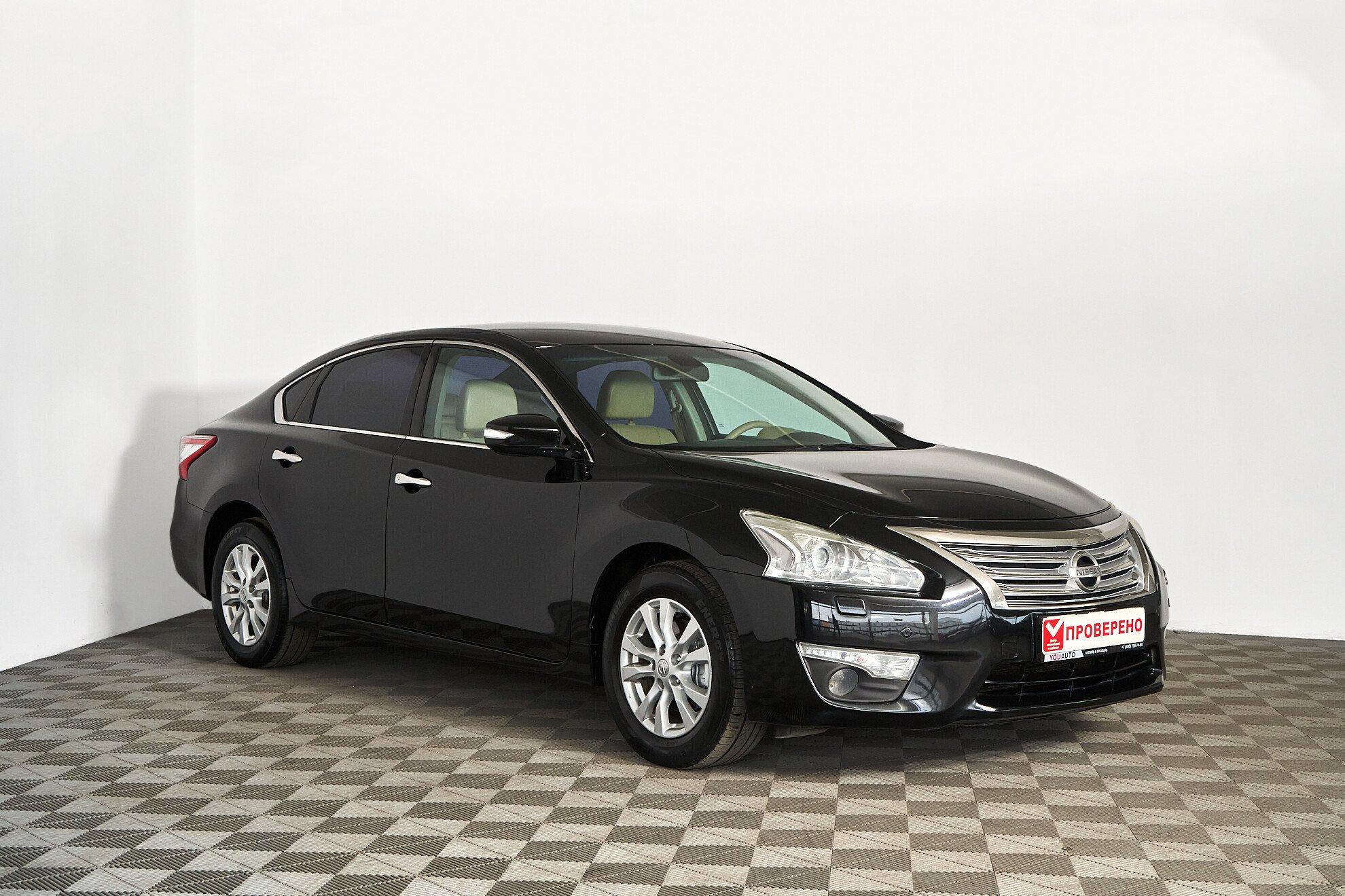 Nissan Teana 2015, черный