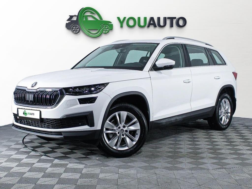 Skoda Kodiaq 2022, белый