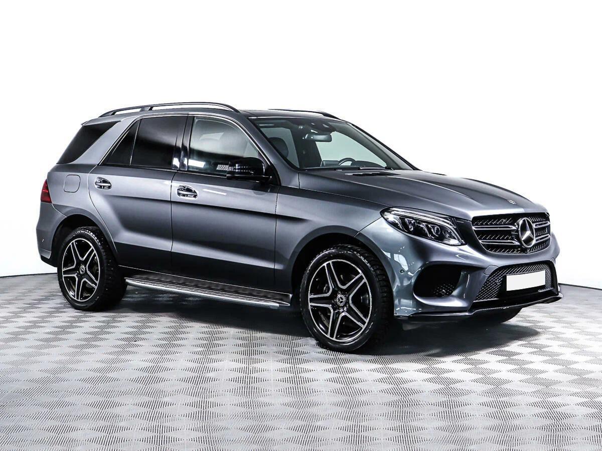 Mercedes-Benz GLE 2018, серый
