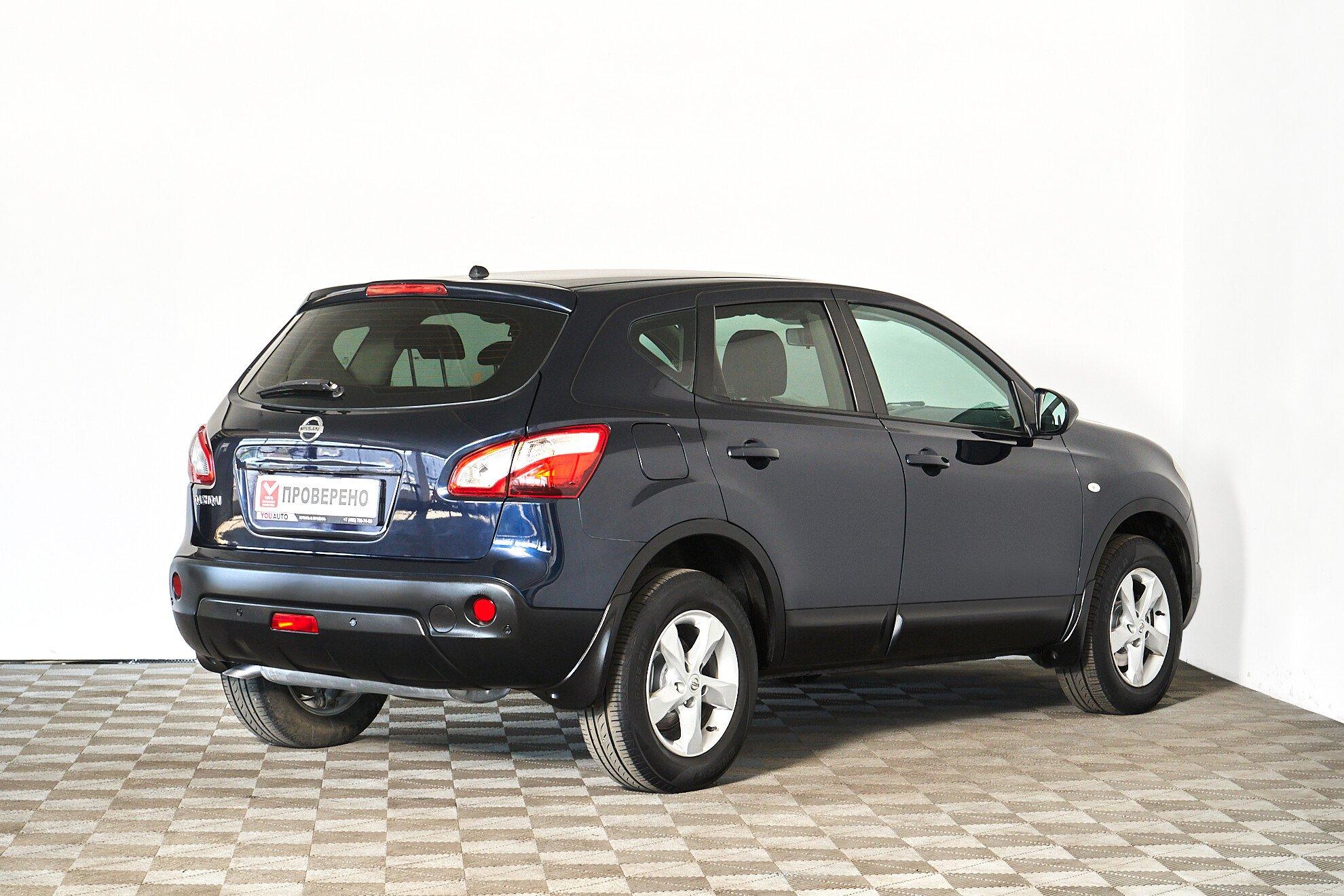 Nissan Qashqai 2012, синий