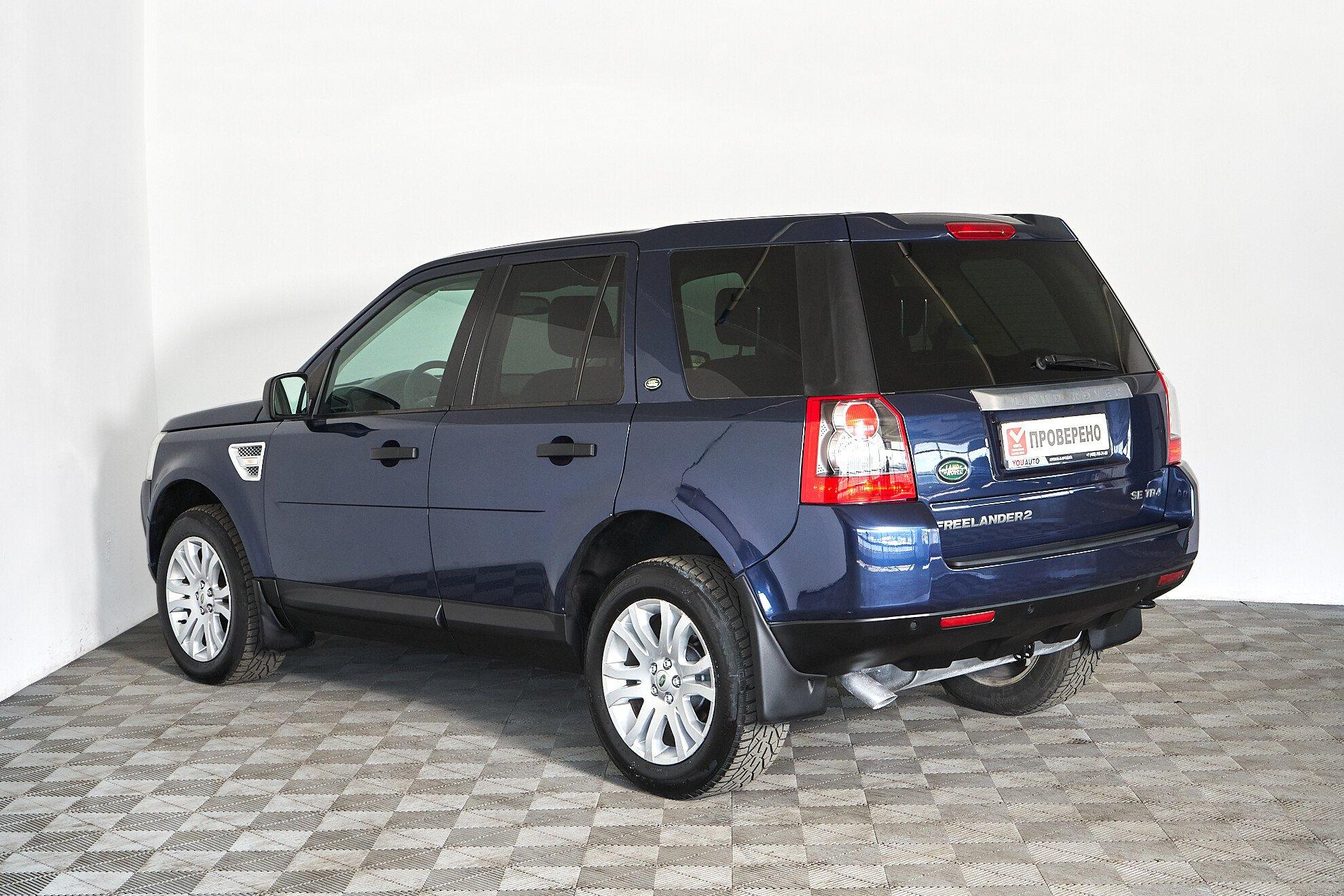 Land Rover Freelander 2010, синий