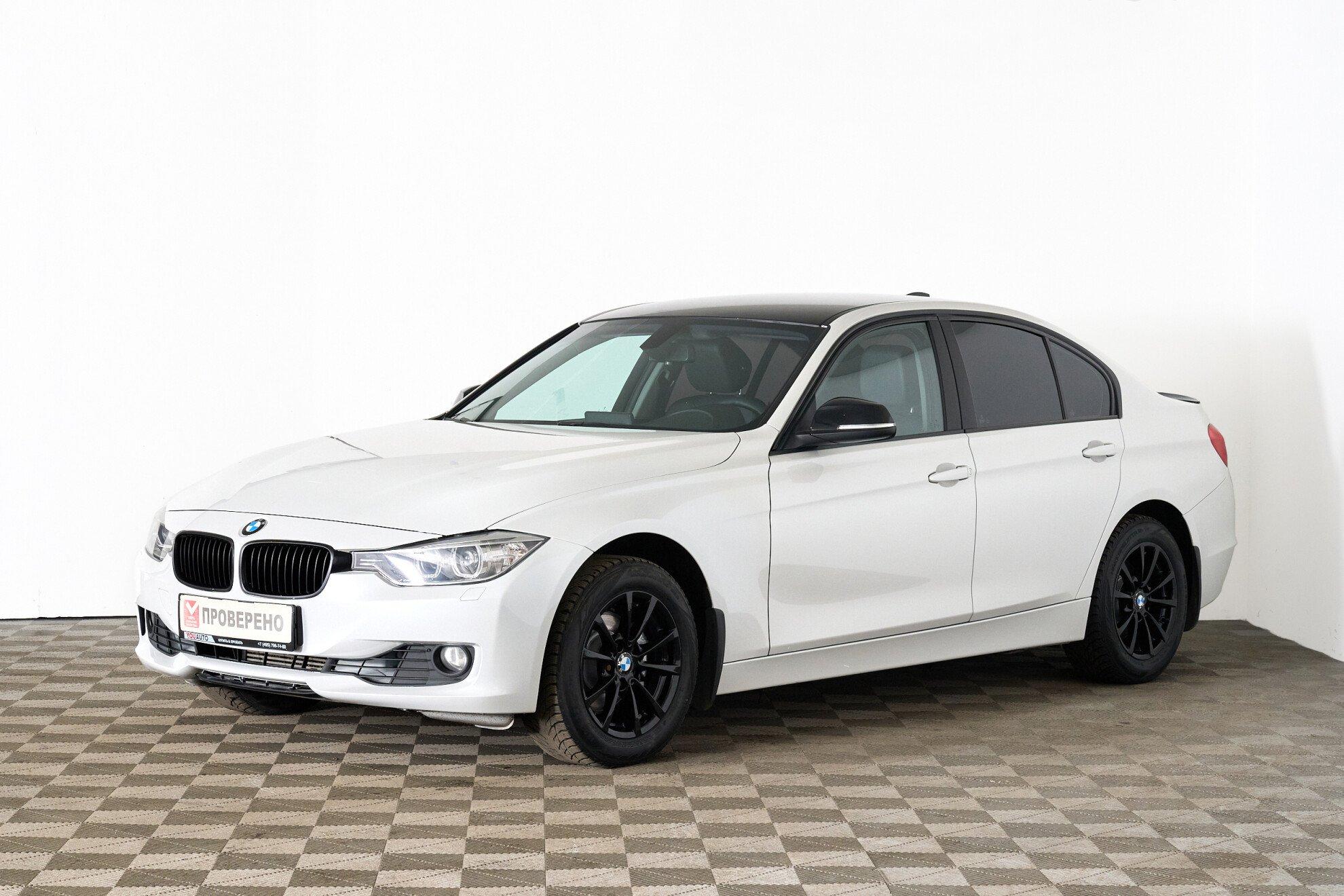 BMW 3 серии 2017, белый