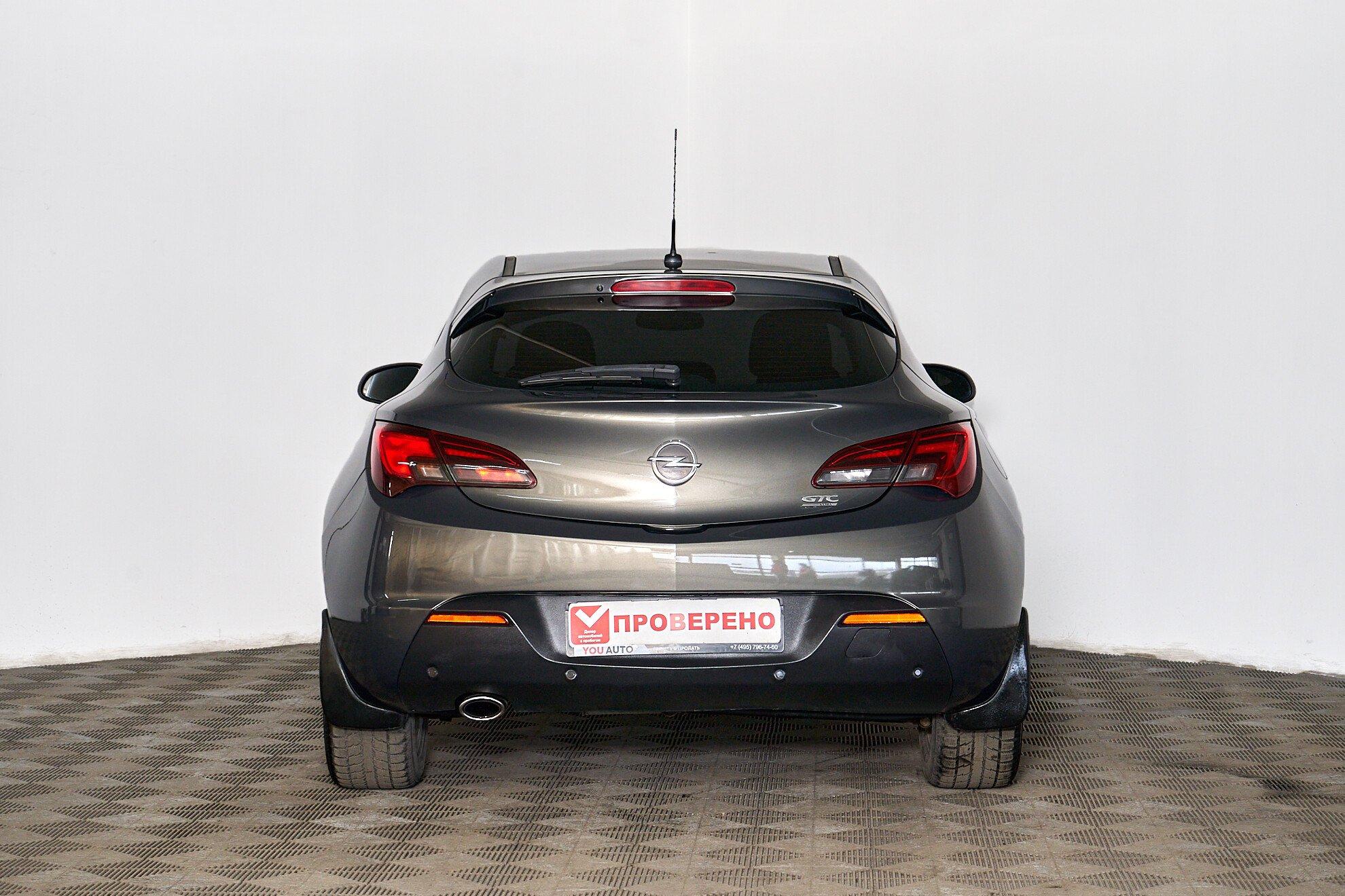 Opel Astra 2013, серый