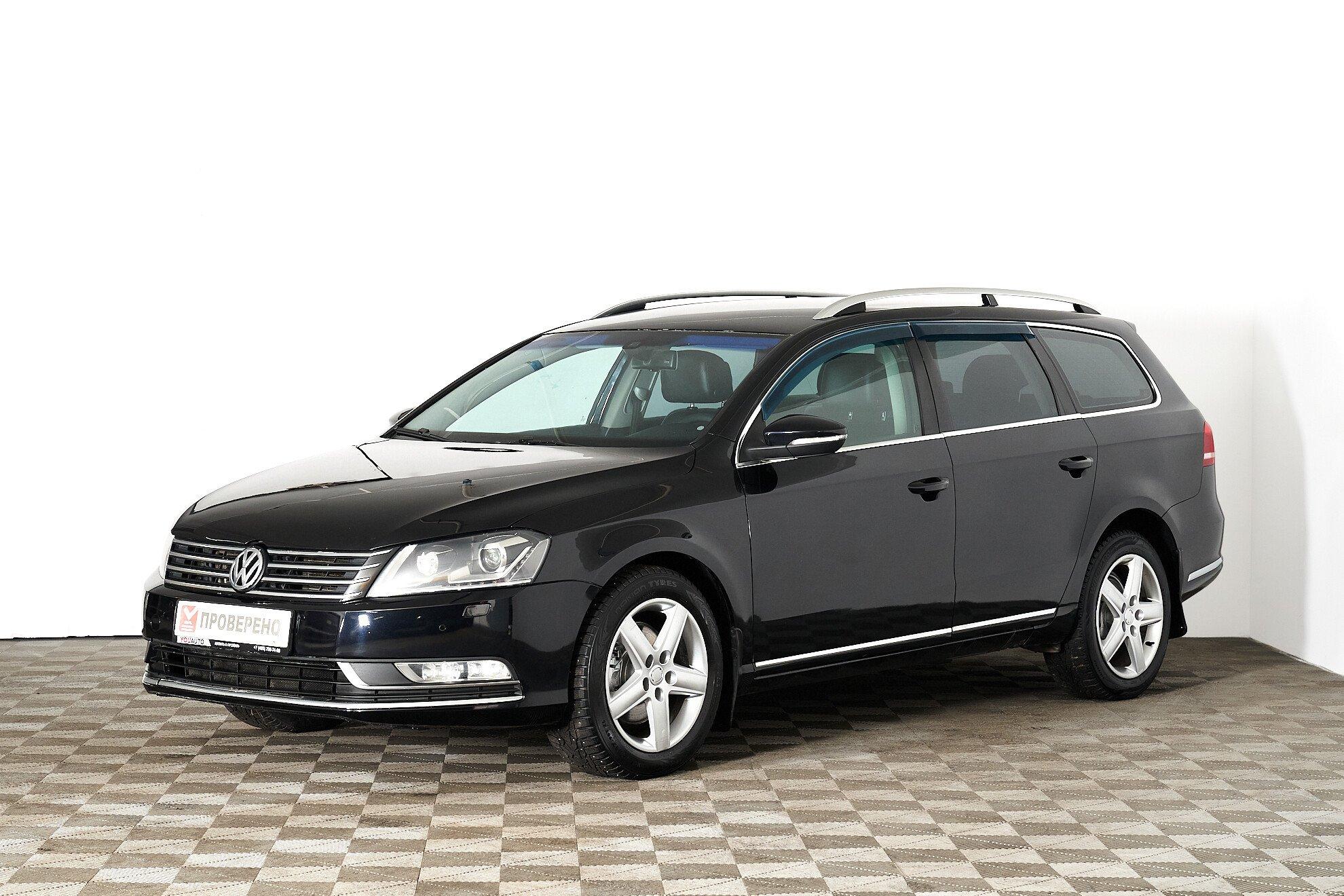 Volkswagen Passat 2011, черный