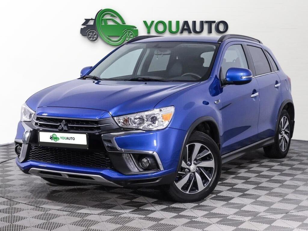 Mitsubishi ASX 2018, синий