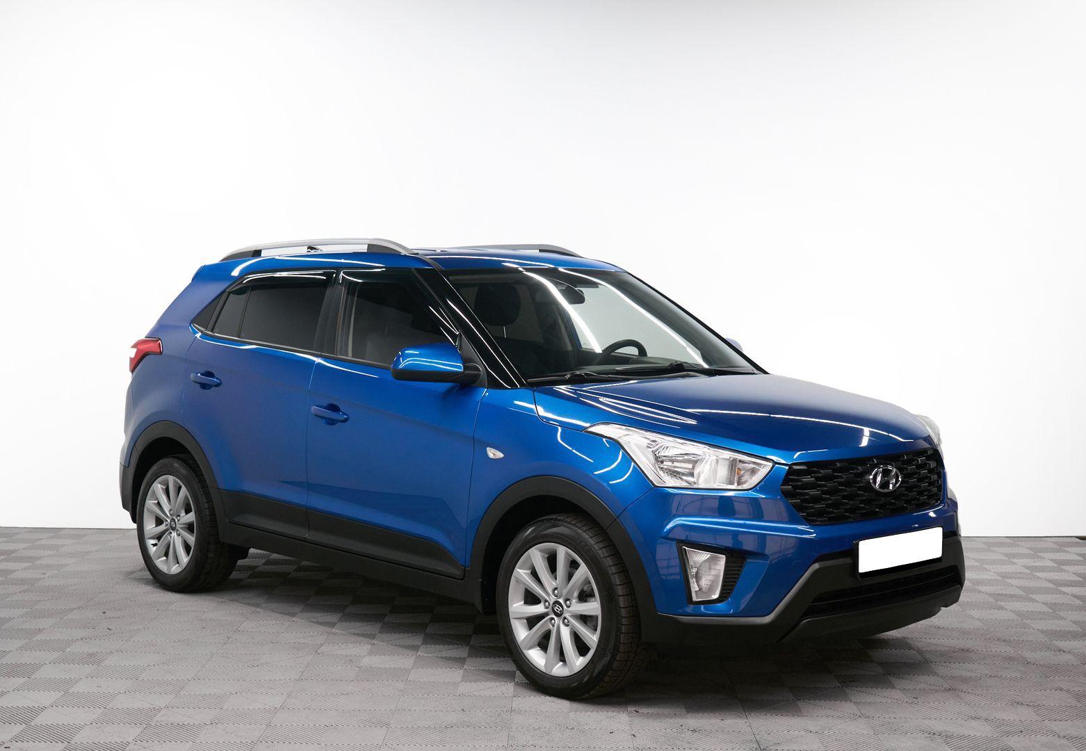Hyundai Creta 2020, синий