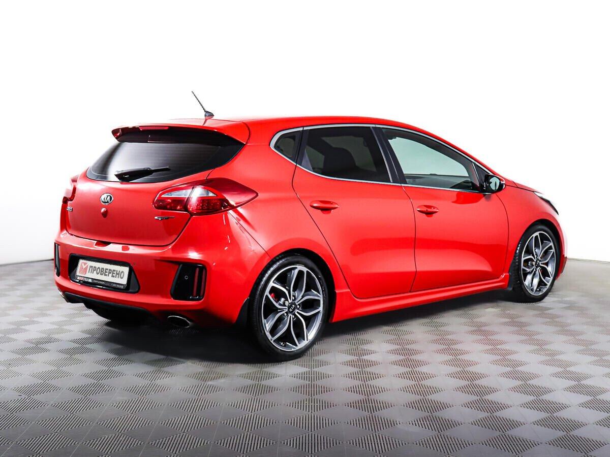 Kia Ceed GT 2018, красный