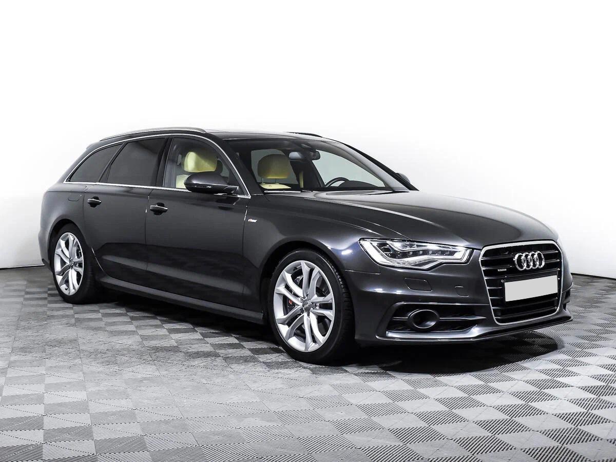 Audi A6 2014, серый