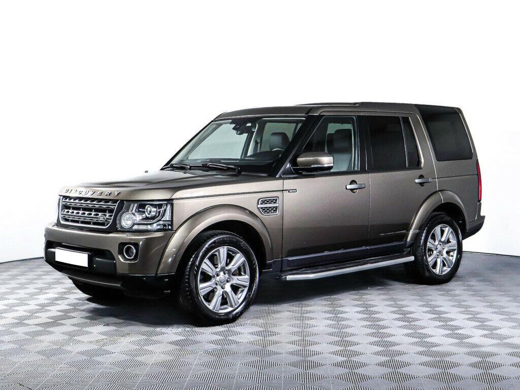 Land Rover Discovery 2016, коричневый
