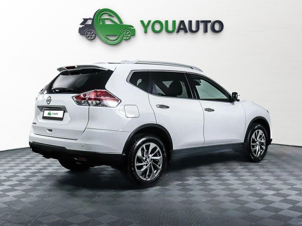 Nissan X-Trail 2018, белый