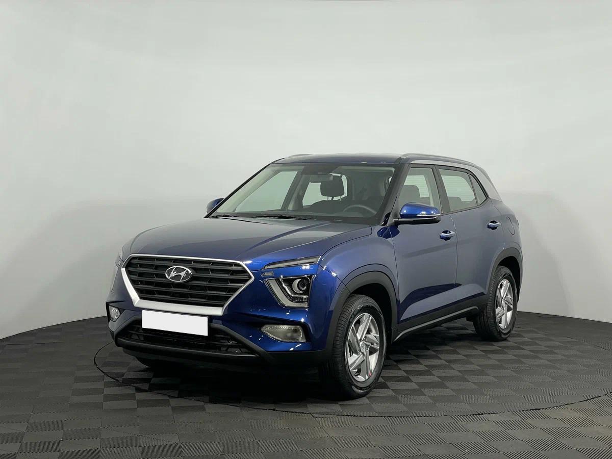 Hyundai Creta 2022, синий