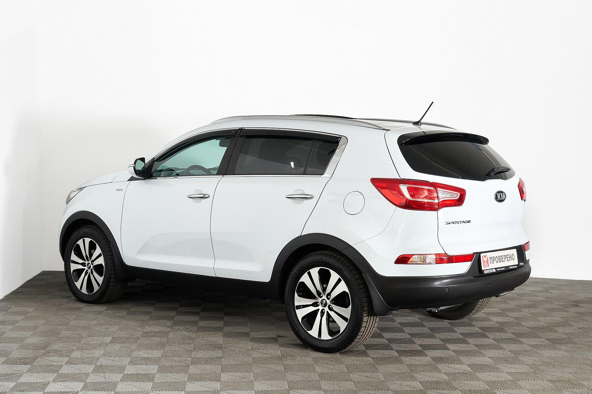 Kia Sportage 2014, белый