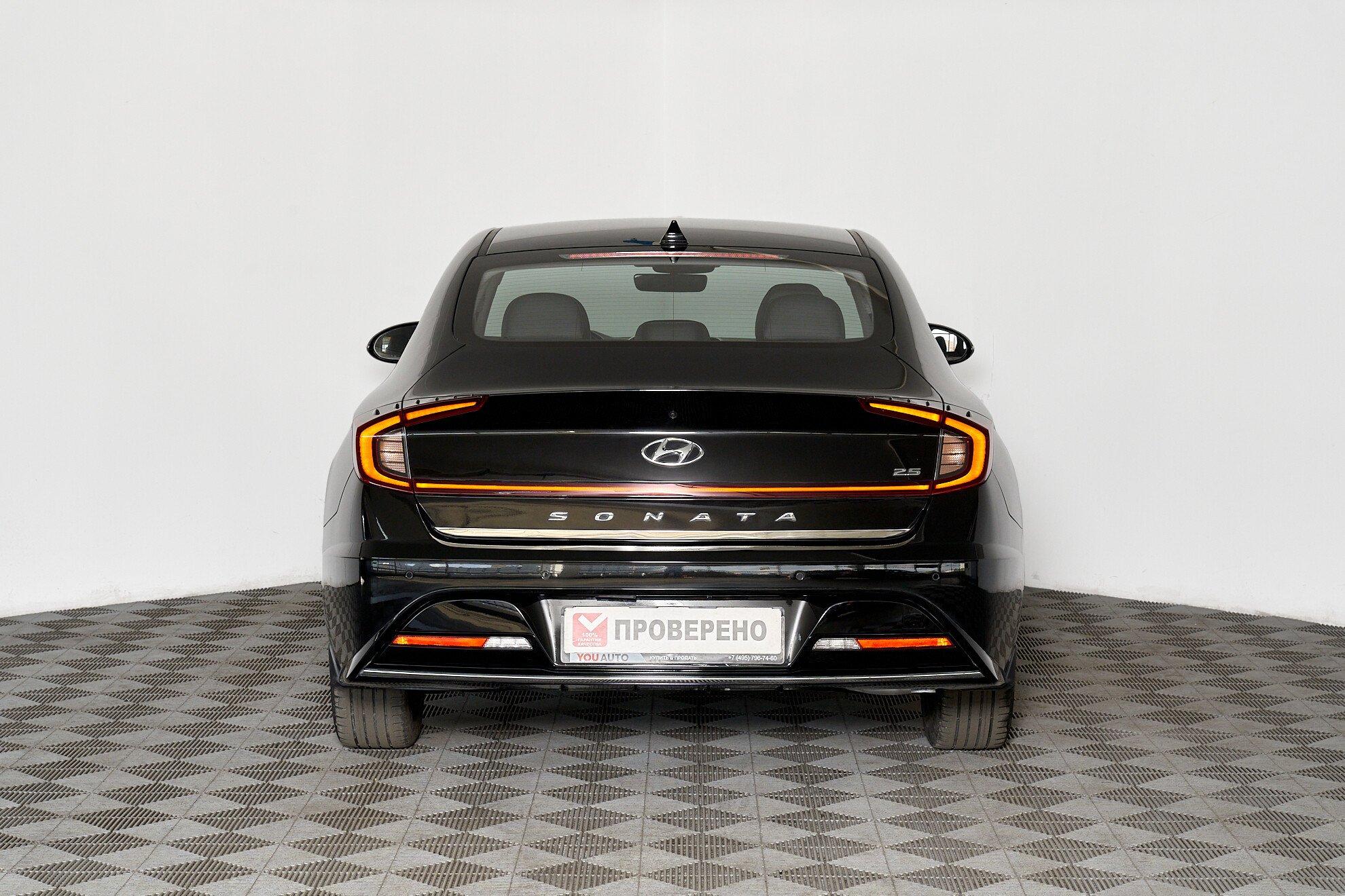 Hyundai Sonata 2019, черный