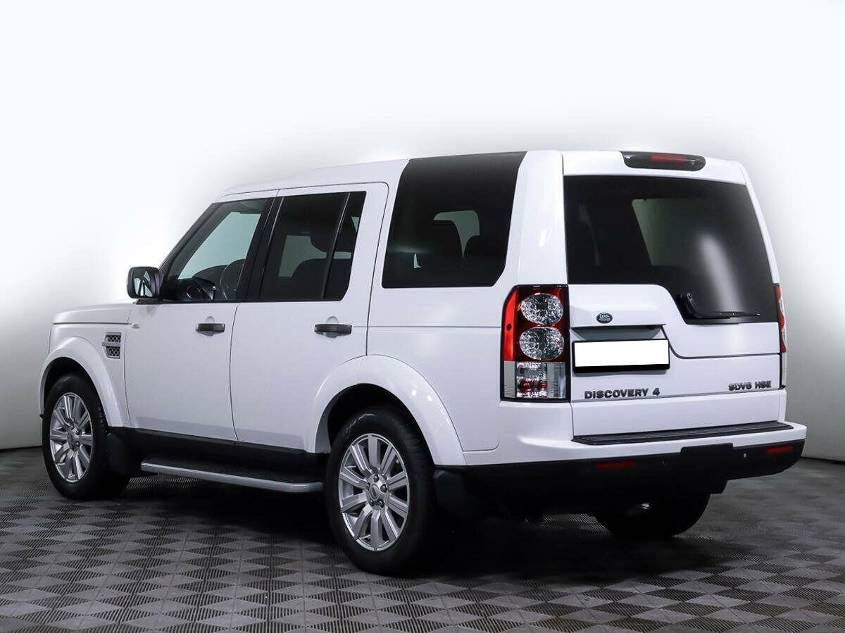 Land Rover Discovery 2010, белый