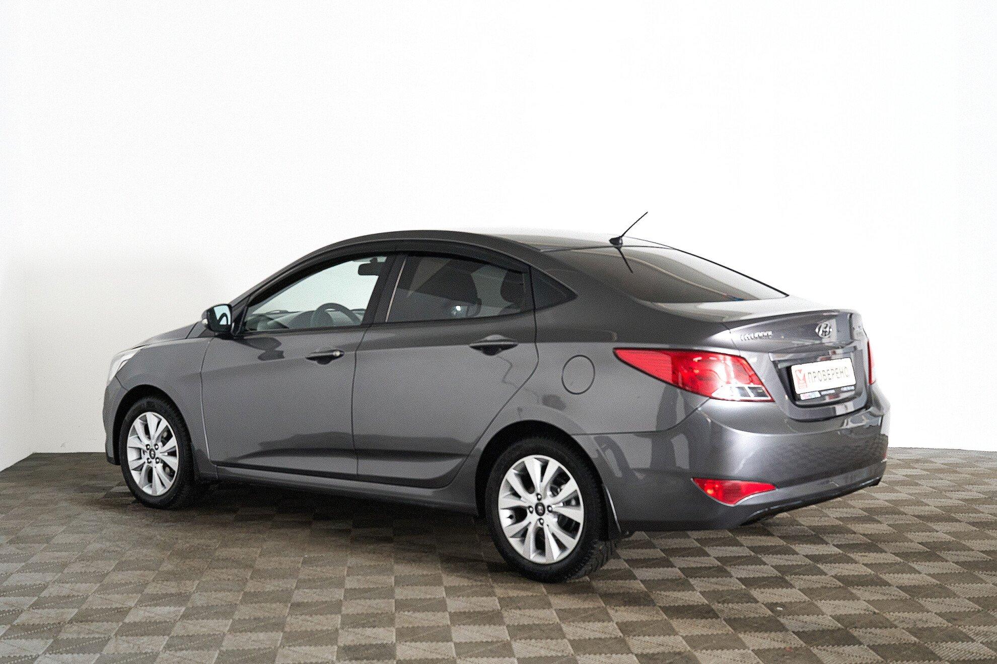 Hyundai Solaris 2016, серый