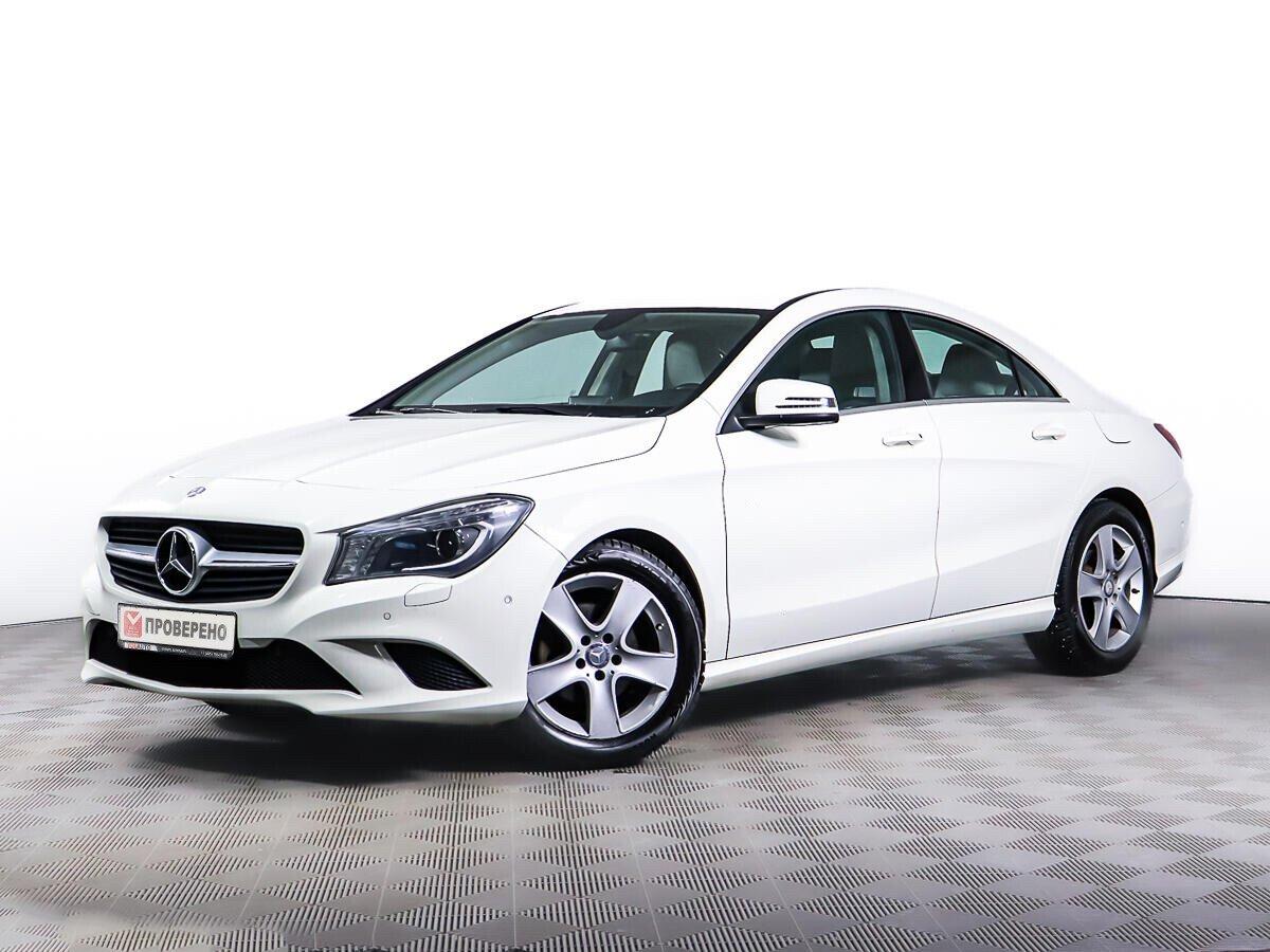 Mercedes-Benz CLA 2015, белый