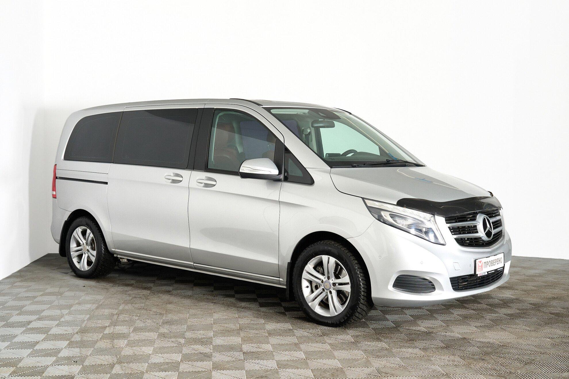 Mercedes-Benz V-Класс 2017, серебряный