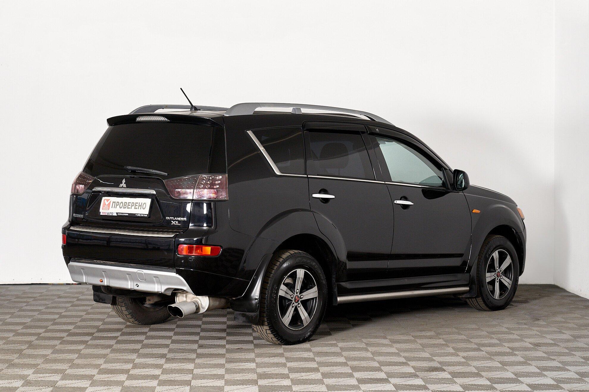 Mitsubishi Outlander 2008, черный