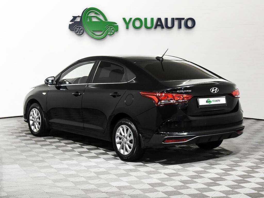 Hyundai Solaris 2020, черный