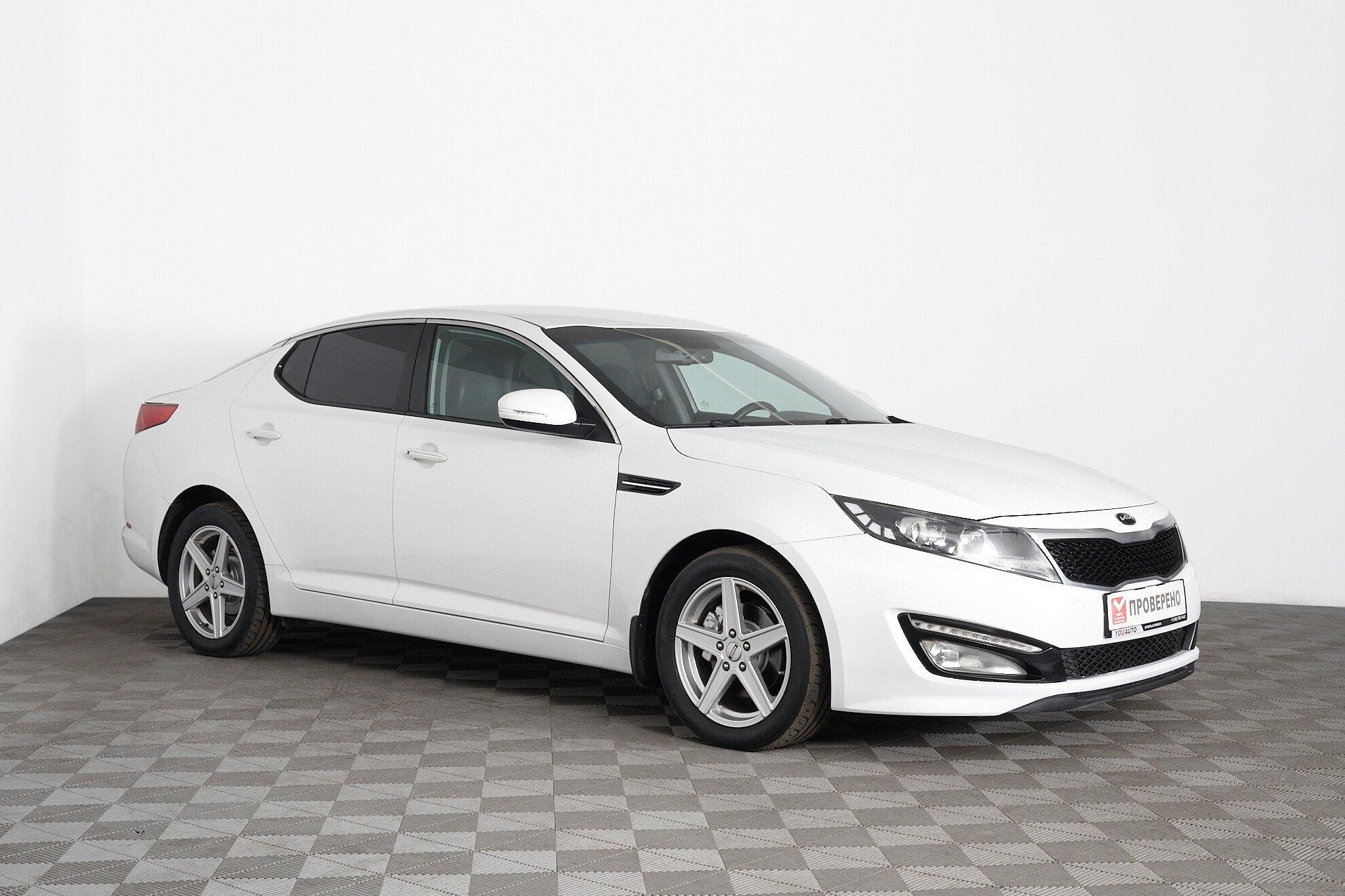 Kia Optima 2012, белый