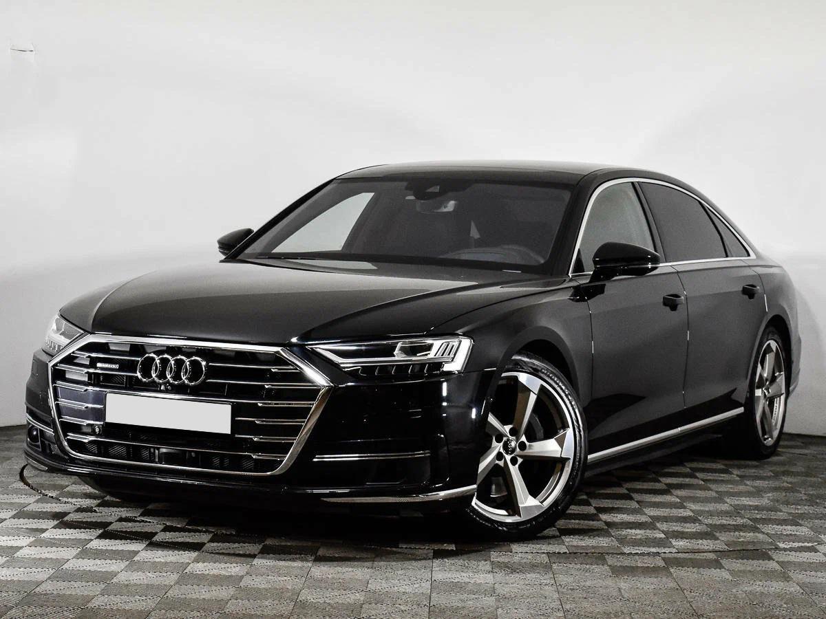 Audi A8 2018, черный