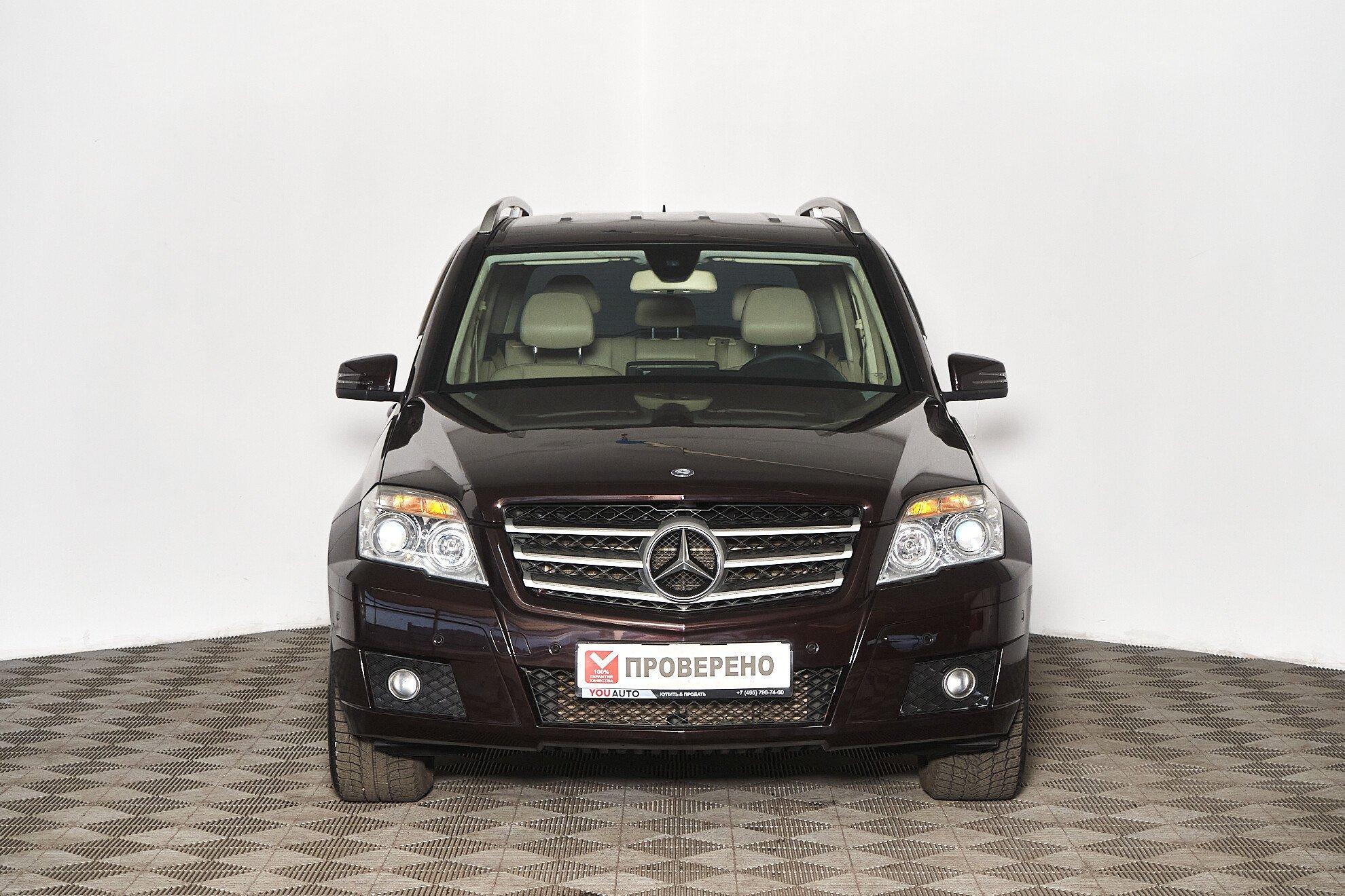Mercedes-Benz GLK-Класс 2010, коричневый